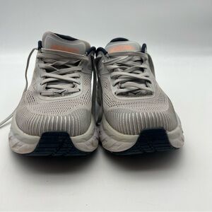 Hoka One One Athletic Shoes in Gray and Navy